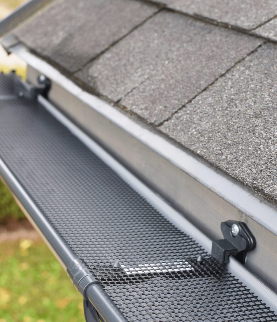 roofing landing gutters
