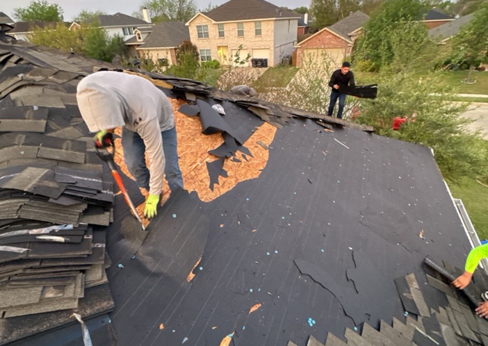 Roof replacement cost estimate inspection Dallas Fort Worth Texas